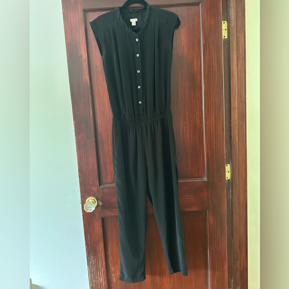 black j.crew jumpsuit